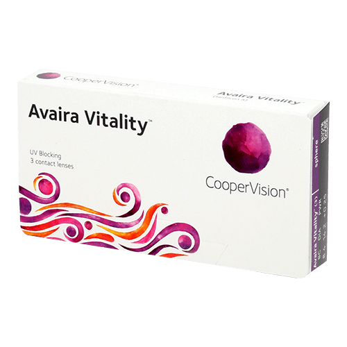 Avaira Vitality® Esférico – Lentes de Contacto Mensuales